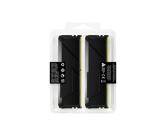 Модуль пам'яті для комп'ютера DDR4 16GB (2x8GB) 3733 MHz Beast RGB Kingston Fury (ex.HyperX) (KF437C19BB2AK2/16), зображення 8 Модуль пам'яті для комп'ютера DDR4 16GB (2x8GB) 3733 MHz Beast RGB Kingston Fury (ex.HyperX) (KF437C19BB2AK2/16), зображення 8