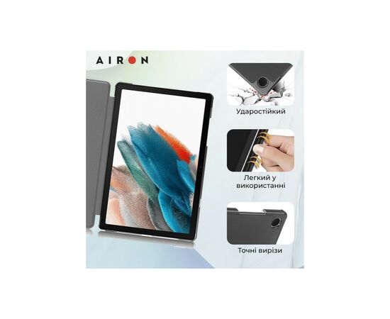 Чехол для планшета AirOn Premium Samsung Galaxy Tab A9 8.7'' 2023 + Film (4822352781103), изображение 10 Чехол для планшета AirOn Premium Samsung Galaxy Tab A9 8.7'' 2023 + Film (4822352781103), изображение 10