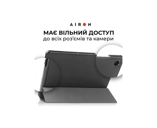 Чехол для планшета AirOn Premium Samsung Galaxy Tab A9 8.7'' 2023 + Film (4822352781103), изображение 8 Чехол для планшета AirOn Premium Samsung Galaxy Tab A9 8.7'' 2023 + Film (4822352781103), изображение 8