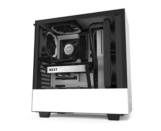 Корпус NZXT H510 White/Black (CA-H510B-W1), изображение 12 Корпус NZXT H510 White/Black (CA-H510B-W1), изображение 12
