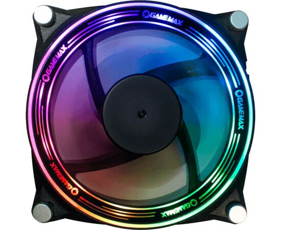 Кулер для корпуса Gamemax GMX-12-RBB, изображение 4 Кулер для корпуса Gamemax GMX-12-RBB, изображение 4