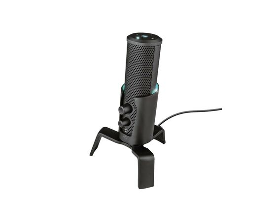 Мікрофон Trust GXT 258 Fyru USB 4-in-1 Streaming Microphone Black (23465), зображення 2 Мікрофон Trust GXT 258 Fyru USB 4-in-1 Streaming Microphone Black (23465), зображення 2