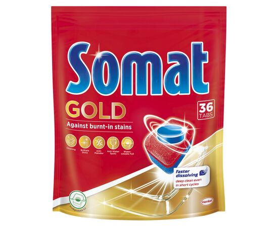 Таблетки для посудомоечных машин Somat Gold 36 шт (9000101320930)