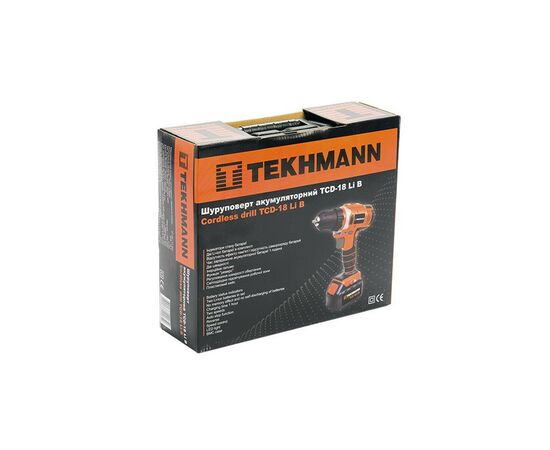 Шуруповерт Tekhmann TCD-18 Li B (844126), изображение 12 Шуруповерт Tekhmann TCD-18 Li B (844126), изображение 12