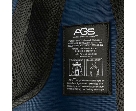 Рюкзак для ноутбука Tucano 15.6" Terra Gravity AGS, Blue (BKTER15-AGS-B), изображение 7 Рюкзак для ноутбука Tucano 15.6" Terra Gravity AGS, Blue (BKTER15-AGS-B), изображение 7