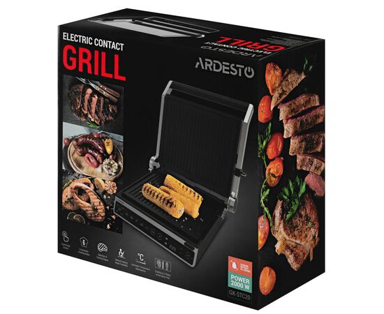 Электрогриль Ardesto GK-STC20, изображение 12 Электрогриль Ardesto GK-STC20, изображение 12