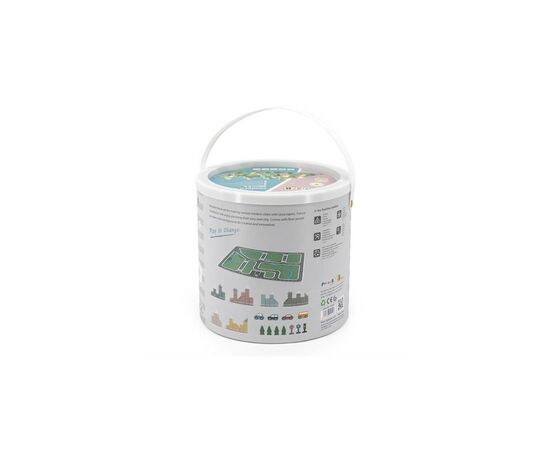 Игровой набор Viga Toys PolarB Город, 56 элементов (44040), изображение 9 Игровой набор Viga Toys PolarB Город, 56 элементов (44040), изображение 9