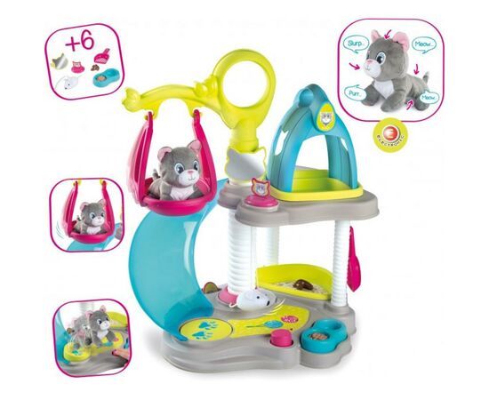 Игровой набор Smoby Дом котенка со звуковыми эффектами и аксессуарами (340400), изображение 2 Игровой набор Smoby Дом котенка со звуковыми эффектами и аксессуарами (340400), изображение 2