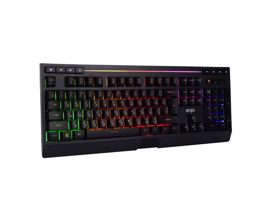 Клавіатура Ergo KB-612 USB Black (KB-612), зображення 3 Клавіатура Ergo KB-612 USB Black (KB-612), зображення 3