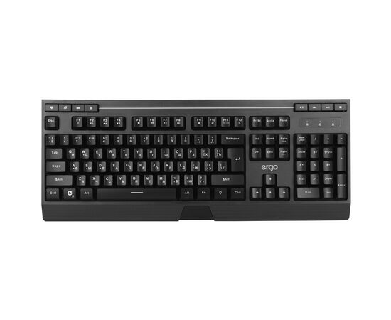 Клавіатура Ergo KB-612 USB Black (KB-612), зображення 9 Клавіатура Ergo KB-612 USB Black (KB-612), зображення 9