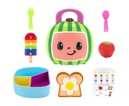 Развивающая игрушка CoComelon Lunchbox Playset Ланч-бокс (CMW0069), изображение 2 Развивающая игрушка CoComelon Lunchbox Playset Ланч-бокс (CMW0069), изображение 2