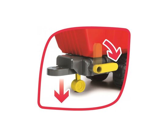 Спецтехніка Dickie Toys Трактор фермерський АВС "Фендт" з рухомими частинами, зі звук. та світл. ефект, 65 см (4119000), зображення 10 Спецтехніка Dickie Toys Трактор фермерський АВС "Фендт" з рухомими частинами, зі звук. та світл. ефект, 65 см (4119000), зображення 10