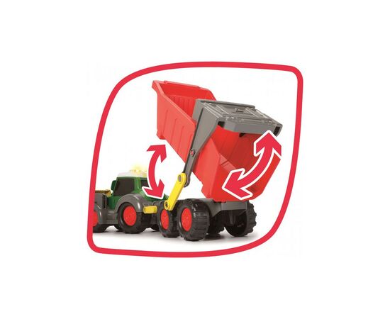Спецтехніка Dickie Toys Трактор фермерський АВС "Фендт" з рухомими частинами, зі звук. та світл. ефект, 65 см (4119000), зображення 11 Спецтехніка Dickie Toys Трактор фермерський АВС "Фендт" з рухомими частинами, зі звук. та світл. ефект, 65 см (4119000), зображення 11
