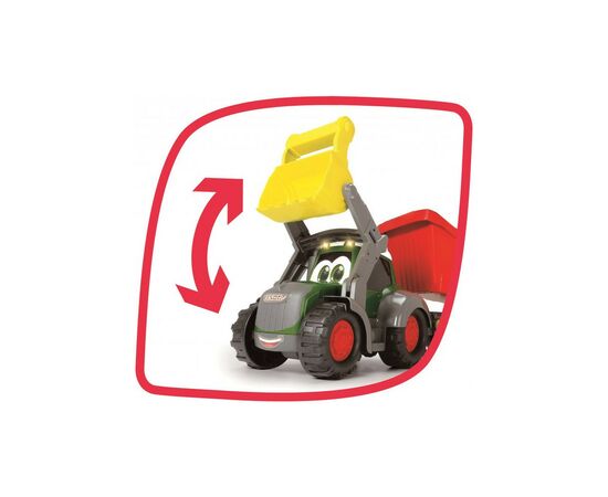 Спецтехніка Dickie Toys Трактор фермерський АВС "Фендт" з рухомими частинами, зі звук. та світл. ефект, 65 см (4119000), зображення 12 Спецтехніка Dickie Toys Трактор фермерський АВС "Фендт" з рухомими частинами, зі звук. та світл. ефект, 65 см (4119000), зображення 12