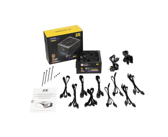 Блок питания 2E GAMING EXTRA POWER (750W), >90, 80+ Gold, 140mm, 1xMB 24pin(20+4), 1xCPU 8pin(4+4), 4xMolex, 6x (2E-EP750GM-140), изображение 9 Блок питания 2E GAMING EXTRA POWER (750W), >90, 80+ Gold, 140mm, 1xMB 24pin(20+4), 1xCPU 8pin(4+4), 4xMolex, 6x (2E-EP750GM-140), изображение 9