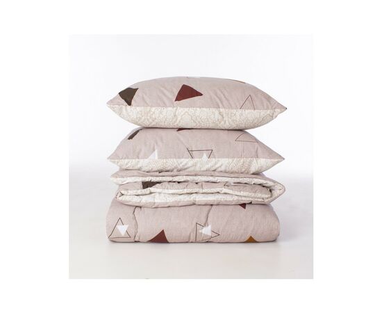 Одеяло MirSon Набор Tencel Зима №3071 Color Fun Line Geometry (одеяло + 2 подушки средние) 172х205+2х50х70 (2200004848037), изображение 4