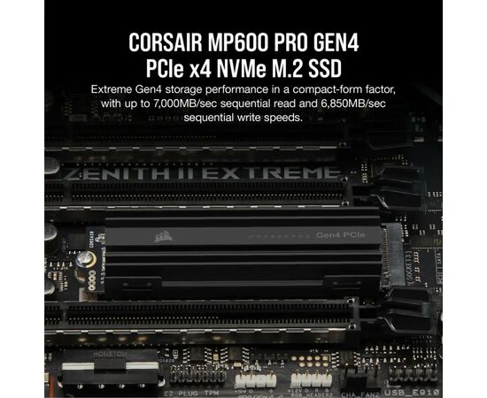 Накопитель SSD M.2 2280 1TB MP600PRO Corsair (CSSD-F1000GBMP600PRO), изображение 7 Накопитель SSD M.2 2280 1TB MP600PRO Corsair (CSSD-F1000GBMP600PRO), изображение 7