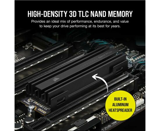 Накопитель SSD M.2 2280 1TB MP600PRO Corsair (CSSD-F1000GBMP600PRO), изображение 9 Накопитель SSD M.2 2280 1TB MP600PRO Corsair (CSSD-F1000GBMP600PRO), изображение 9