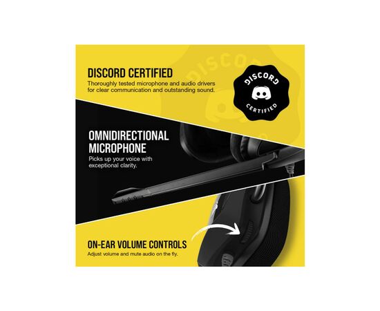Наушники Corsair Void Elite Surround Surround Carbon (CA-9011205-EU), изображение 11 Наушники Corsair Void Elite Surround Surround Carbon (CA-9011205-EU), изображение 11