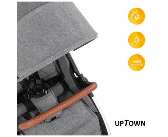 Коляска Hauck Uptown Melange Grey (14828-0), изображение 12 Коляска Hauck Uptown Melange Grey (14828-0), изображение 12