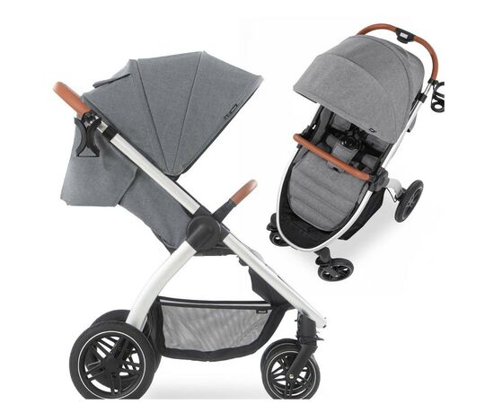 Коляска Hauck Uptown Melange Grey (14828-0), изображение 2 Коляска Hauck Uptown Melange Grey (14828-0), изображение 2