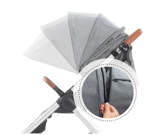 Коляска Hauck Uptown Melange Grey (14828-0), изображение 6 Коляска Hauck Uptown Melange Grey (14828-0), изображение 6