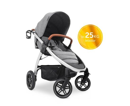 Коляска Hauck Uptown Melange Grey (14828-0), изображение 8 Коляска Hauck Uptown Melange Grey (14828-0), изображение 8