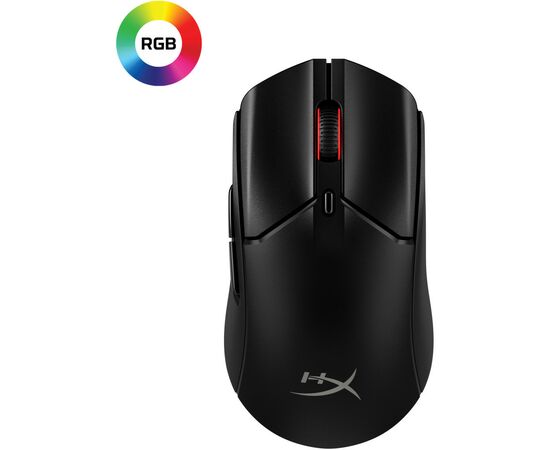 Мышка HyperX Pulsefire Haste 2 Wireless Black (6N0B0AA), изображение 5 Мышка HyperX Pulsefire Haste 2 Wireless Black (6N0B0AA), изображение 5