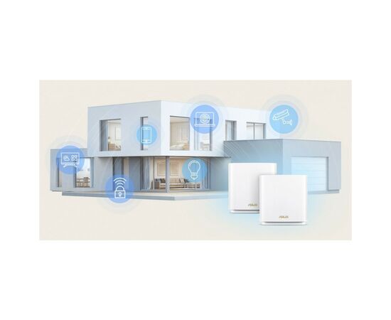 Маршрутизатор ASUS ZenWiFi XT9 1PK (90IG0740-MO3B60), изображение 10 Маршрутизатор ASUS ZenWiFi XT9 1PK (90IG0740-MO3B60), изображение 10