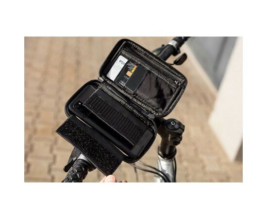 Велосумка на руль Neo Tools з тримачем для смартфона до 6" Black (91-001), изображение 6 Велосумка на руль Neo Tools з тримачем для смартфона до 6" Black (91-001), изображение 6