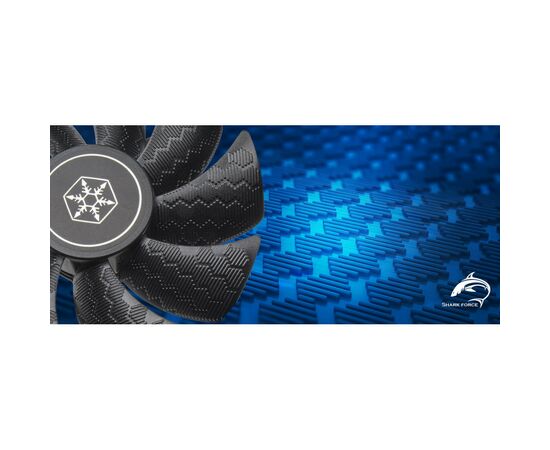 Кулер для корпуса Silver Stone Shark Force SF120B (SST-SF120B), изображение 2 Кулер для корпуса Silver Stone Shark Force SF120B (SST-SF120B), изображение 2
