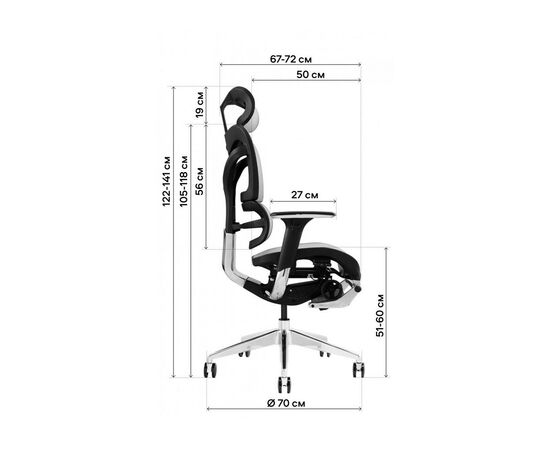 Офисное кресло GT Racer X-702L Bright Gray (X-702L Bright Gray (W-20)), изображение 10 Офисное кресло GT Racer X-702L Bright Gray (X-702L Bright Gray (W-20)), изображение 10