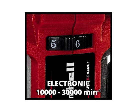Фрезер Einhell TP-RO 18 Li BL - Solo., PXC, 18В, 6/8 мм (без АКБ и ЗУ) (4350411), изображение 10