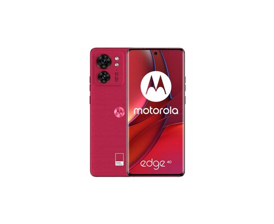 Мобильный телефон Motorola Edge 40 8/256GB Viva Magenta (PAY40085RS)