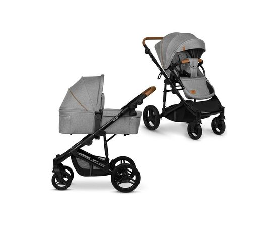 Коляска Lionelo 2 в 1 Mari Tour Grey Stone (LO-MARI TOUR 2IN1 GREY STONE), изображение 2 Коляска Lionelo 2 в 1 Mari Tour Grey Stone (LO-MARI TOUR 2IN1 GREY STONE), изображение 2