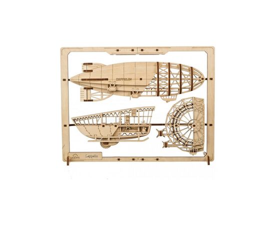 Конструктор Ugears Цепелин 2.5D (6337512), изображение 2 Конструктор Ugears Цепелин 2.5D (6337512), изображение 2