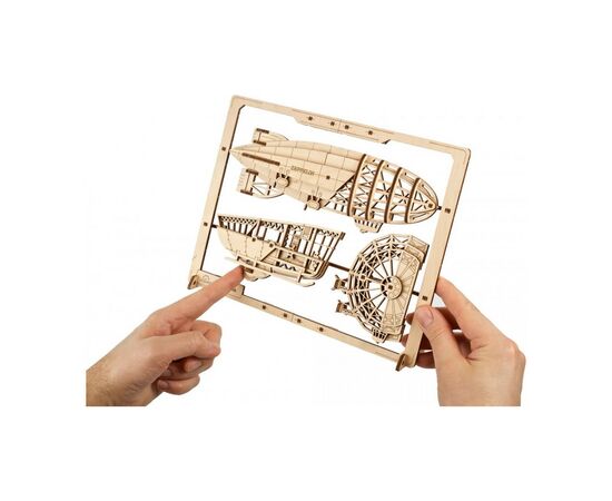 Конструктор Ugears Цепелин 2.5D (6337512), изображение 5 Конструктор Ugears Цепелин 2.5D (6337512), изображение 5