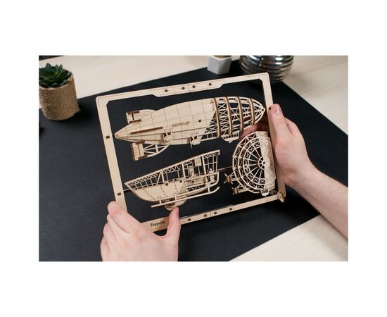 Конструктор Ugears Цепелин 2.5D (6337512), изображение 7 Конструктор Ugears Цепелин 2.5D (6337512), изображение 7