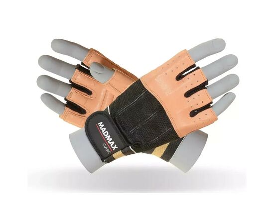 Рукавички для фітнесу MadMax MFG-248 Clasic Brown S (MFG-248-Brown_S)