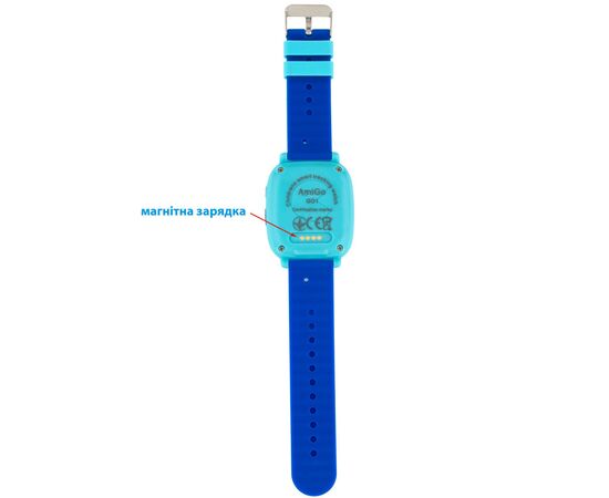 Смарт-часы Amigo GO001 iP67 Blue, изображение 10 Смарт-часы Amigo GO001 iP67 Blue, изображение 10