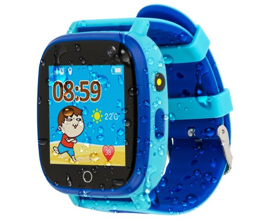 Смарт-часы Amigo GO001 iP67 Blue, изображение 7 Смарт-часы Amigo GO001 iP67 Blue, изображение 7