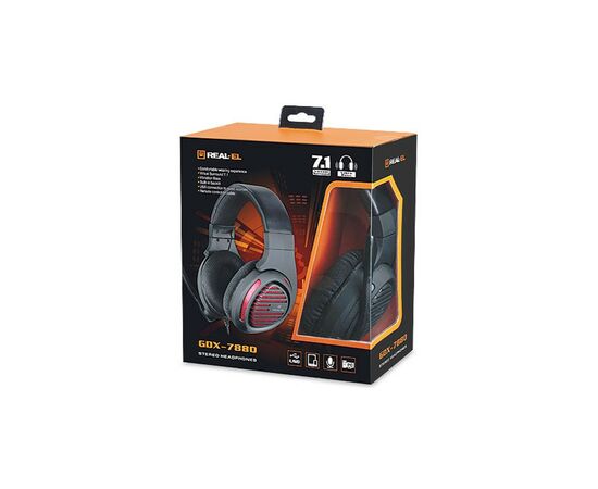 Наушники REAL-EL GDX-7880 Black, изображение 11 Наушники REAL-EL GDX-7880 Black, изображение 11