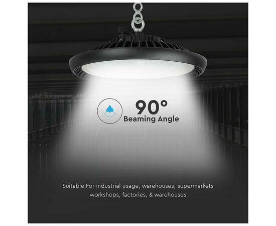 Светильник V-TAC 100W, SKU-556, Samsung Chip, 230V, 4000К (3800157632812), изображение 6 Светильник V-TAC 100W, SKU-556, Samsung Chip, 230V, 4000К (3800157632812), изображение 6