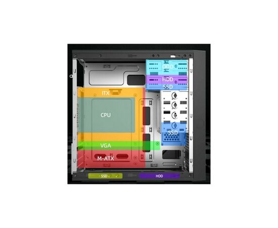 Корпус Gamemax MT307-4U3C, изображение 10 Корпус Gamemax MT307-4U3C, изображение 10