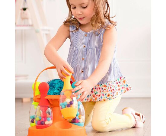 Ігровий набір Battat Сяючий боулінг (червоний) (BX1955), зображення 10 Ігровий набір Battat Сяючий боулінг (червоний) (BX1955), зображення 10