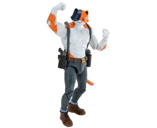 Фигурка для геймеров Jazwares Fortnite Legendary Series Oversized Figure Meowscles (FNT0666), изображение 9 Фигурка для геймеров Jazwares Fortnite Legendary Series Oversized Figure Meowscles (FNT0666), изображение 9