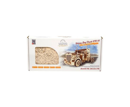 Конструктор Ugears Тягач VM-03 (70056), изображение 10 Конструктор Ugears Тягач VM-03 (70056), изображение 10