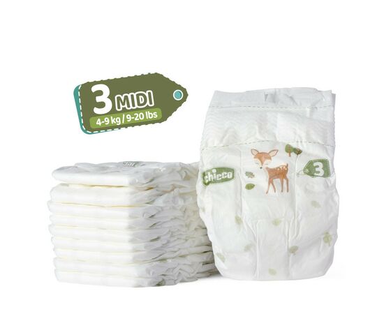 Подгузник Chicco Airy 3 M 4-9 кг 42 шт (11235.00), изображение 2
