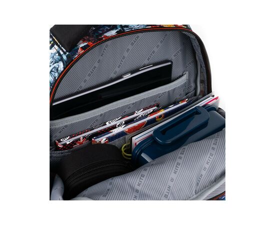 Рюкзак шкільний Kite Education teens 813M DC Comics (DC22-813M), зображення 4 Рюкзак шкільний Kite Education teens 813M DC Comics (DC22-813M), зображення 4