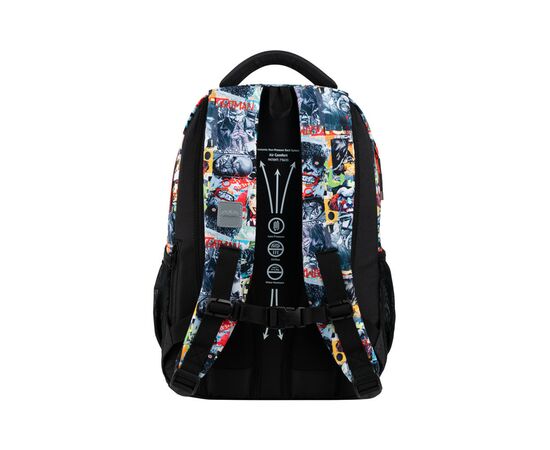 Рюкзак шкільний Kite Education teens 813M DC Comics (DC22-813M), зображення 7 Рюкзак шкільний Kite Education teens 813M DC Comics (DC22-813M), зображення 7